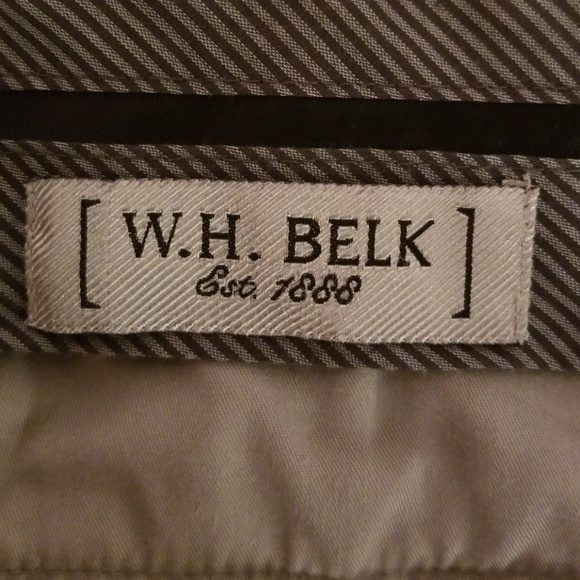 Men's Big & Tall W.H. Belk Pleated Dress Pants - Picture 4 of 6